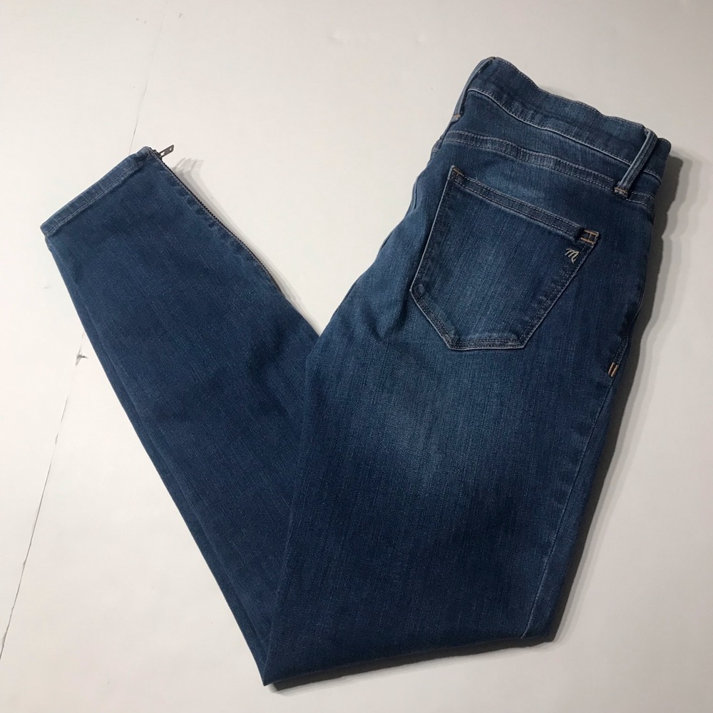 Madewell Skinny Ankle Zip Jeans Size 27